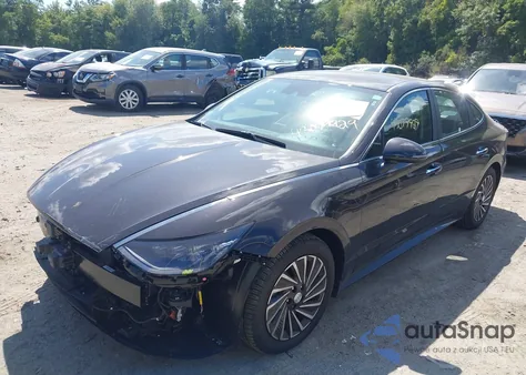 2023 Hyundai Sonata Hybrid Sel из США, поврежденный, VIN KMHL34JJXPA070737